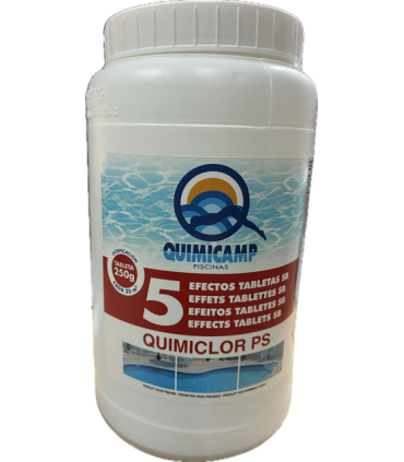 Cloro 5 efectos 2Kg mantenimiento tabletas SB Quimiclor PS | Inicio 