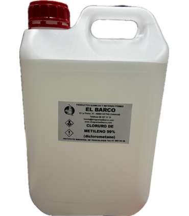 Cloruro de Metileno 5 Litros ( diclorometano ) | Disolventes 