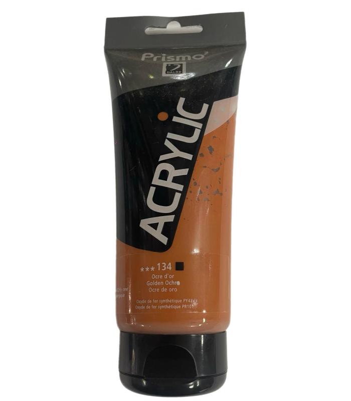 Acrílico ocre de oro Nº 134 200 ml | Acrilico Prismo 