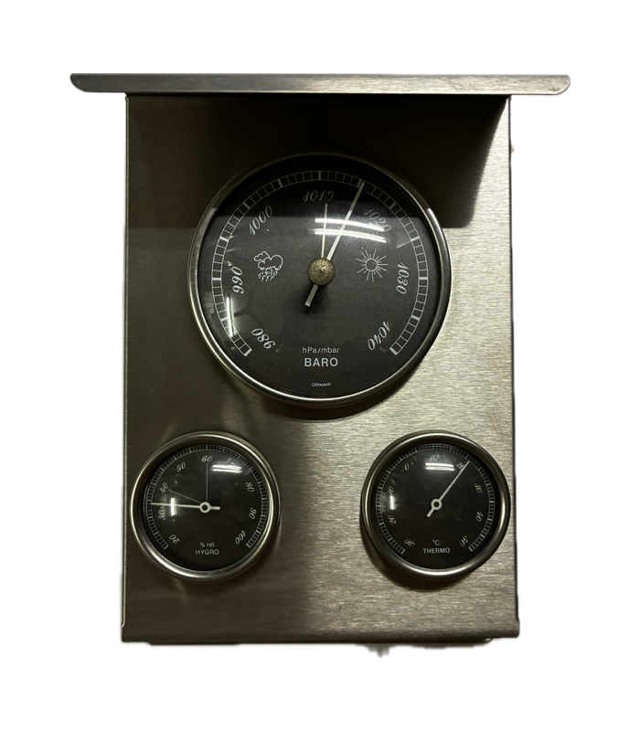 Estación Meteorológica Inox 220x160mm | Estaciones Meteorológicas 