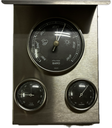Estación Meteorológica Inox 220x160mm | Estaciones Meteorológicas 