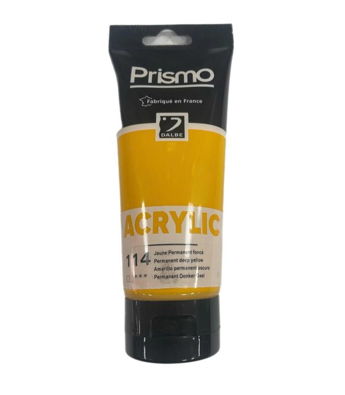 Acrílico amarillo permanente oscuro Nº 114 200 ml | Acrilico Prismo 