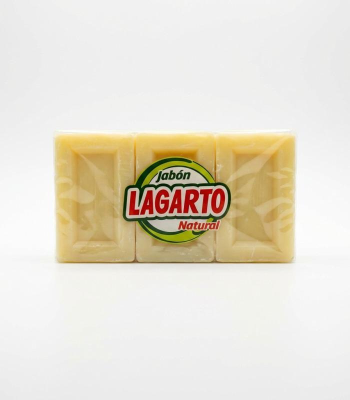 Jabon Natural Lagarto pack 3