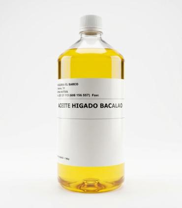 Aceite de Hígado de Bacalao Botella 1 L