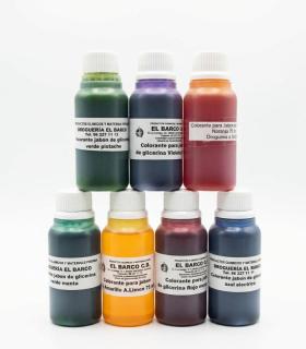 Colorante para jabon de glicerina 75 ml