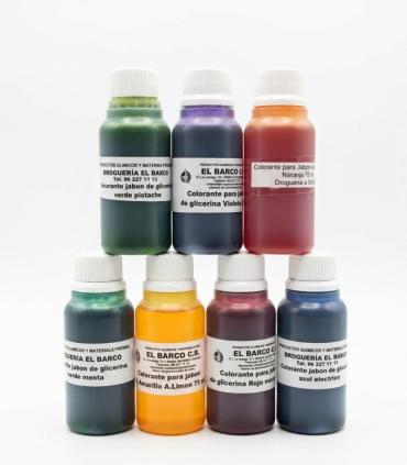 Colorante para jabon de glicerina 75 ml