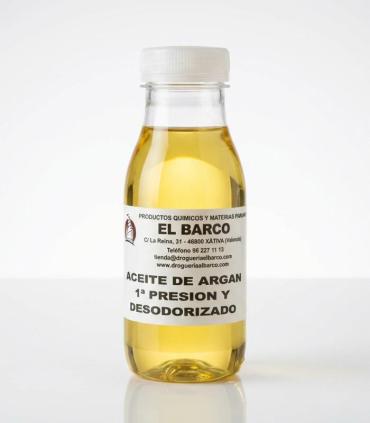 Aceite de Argan 1ª presión y desodorizado 250 ml