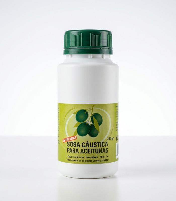 Sosa Caustica para Aceitunas 250 grs