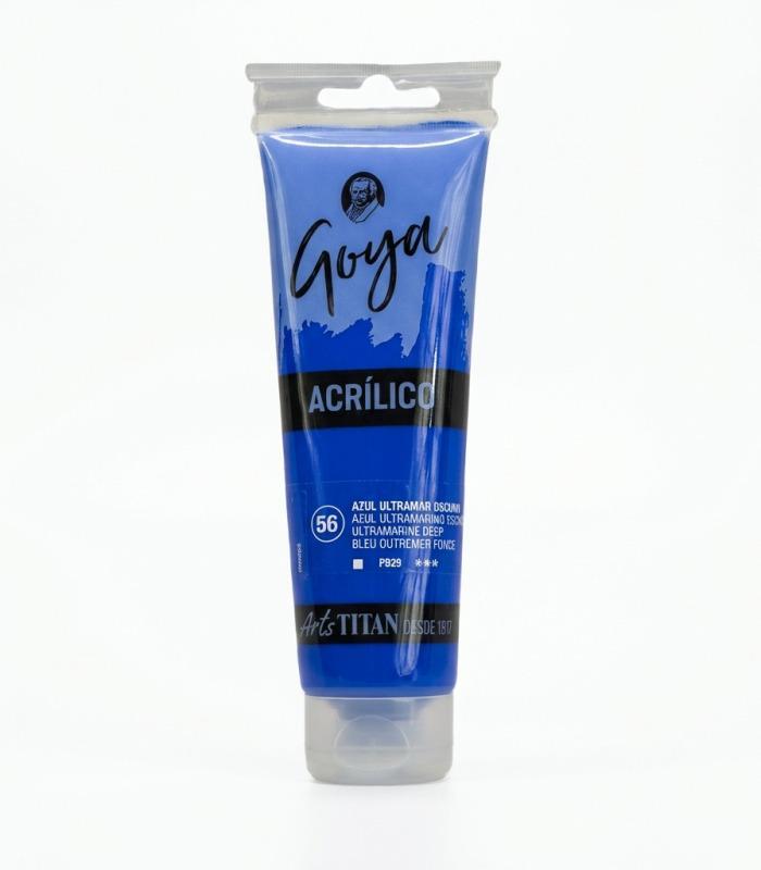 Acrílico Goya Azul ultramar oscuro Nº56 125ml