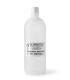Botella plástica translúcida de 1 litro con tapa blanca, conteniendo alcohol metílico 99% (metanol) de apariencia incolora.