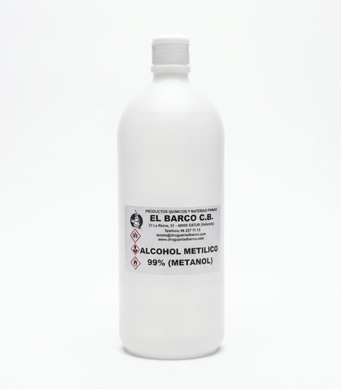 Alcohol Metilico 99% ( Metanol ) 1 L.