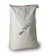 Saco blanco de 25 kg de Cloruro de Calcio técnico al 77%, con logotipo impreso.