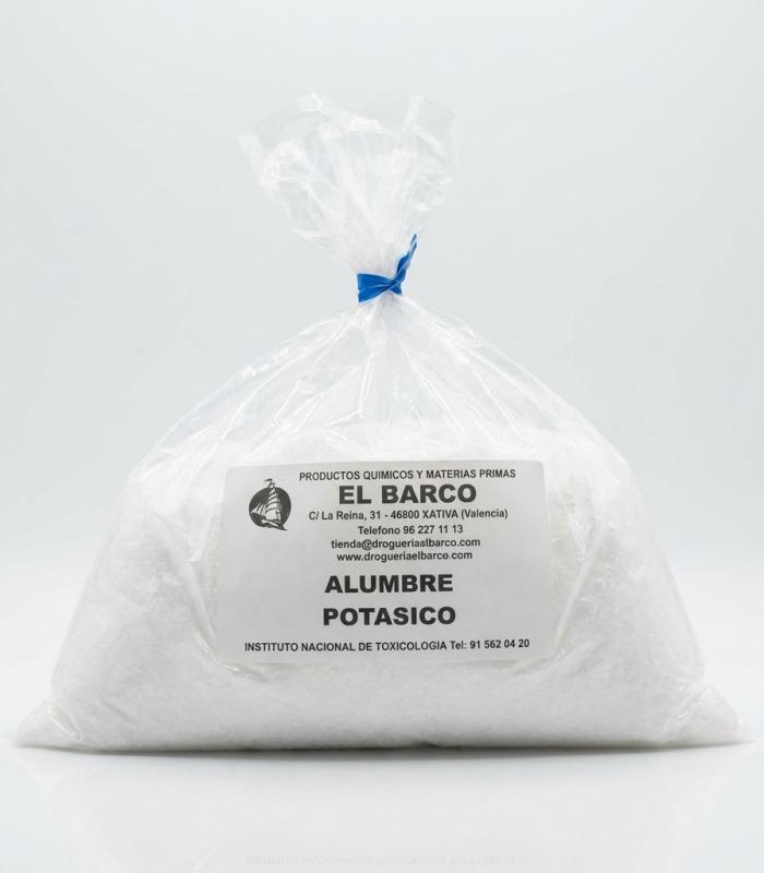 Alumbre Potasico Cristalizado Bolsa de 1 Kg