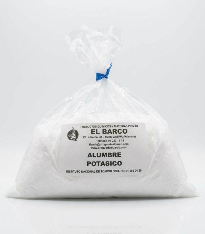 Alumbre Potasico Cristalizado Bolsa de 1 Kg
