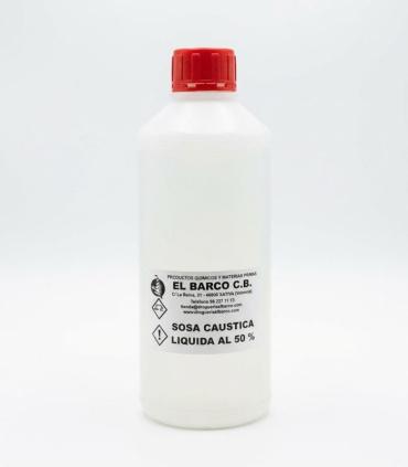 Sosa Caustica Liquida 48/50% 1 L.