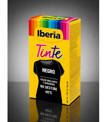 Tinte Iberia para Ropa Negro