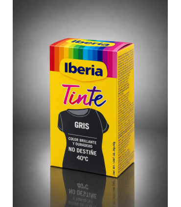 Tinte Iberia para Ropa Gris
