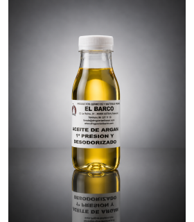 Aceite de Argan 1ª presión y desodorizado 250 ml