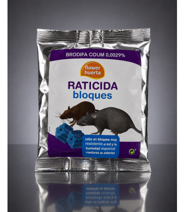 Raticida bloques envase 250g