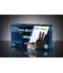 Guantes negros de examen desechables de nitrilo sin polvo talla M 100 unidades