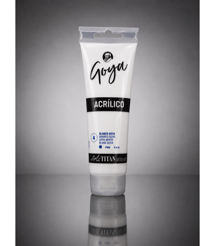 Acrílico Goya blanco Goya Nº4 125ml