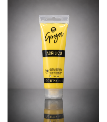 Acrílico Goya Amarillo GOYA medio Nº28 125ml