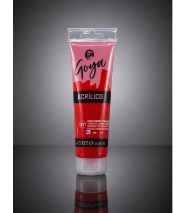 Acrílico Goya Rojo carmín permanente Nº37 125ml