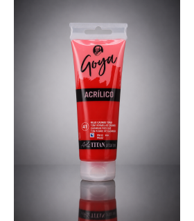 Acrílico Goya Rojo cadmio Nº41 125ml