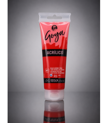 Acrílico Goya Rojo cadmio Nº41 125ml