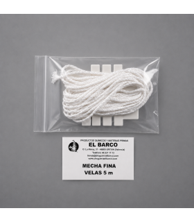 Mecha Velas 1 mm 5 Metros