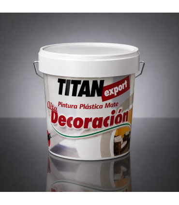 Pintura Plastica Mate Titan Export 4 L