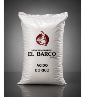 Acido Borico Polvo Granular 99,5% 25 Kg