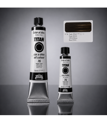 Oleo Titan Extra Fino nº 76 Pardo Titan Serie 1