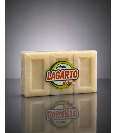 Jabon Natural Lagarto pack 3
