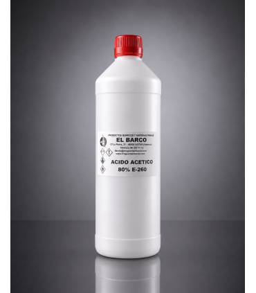 Acido Acetico 80% E-260 1 L.
