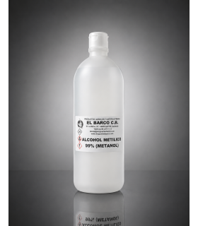 Alcohol Metilico 99% ( Metanol ) 1 L.