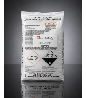 Sosa Caustica Escamas 25 Kg