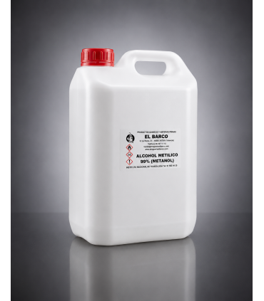 Alcohol Metilico 99% ( Metanol ) 5 L.
