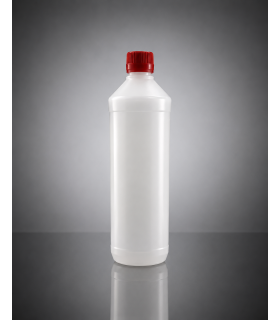 Botella 1 L con tapon precinto boca pequeña