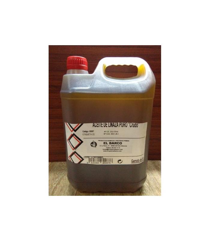 Aceite de Linaza Crudo 5 L | Aceite Vegetal 