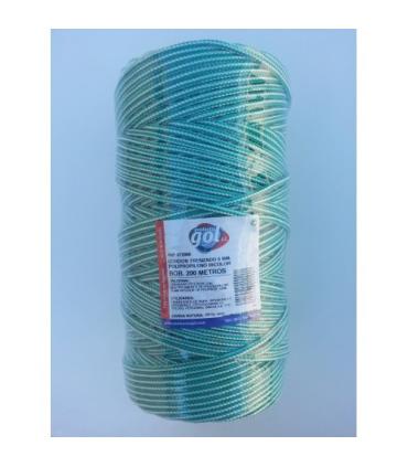 Cordon Trenzado Polipropileno Bicolor 5 mm 200 m. | Cordeleria 