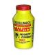 Bote cilíndrico amarillo de plástico con tapa roja, conteniendo el producto químico concentrado Mauris para deshollinar.