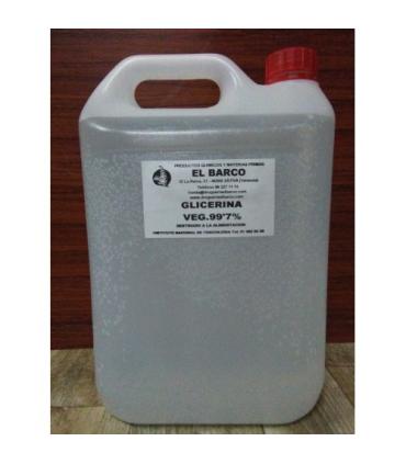 Glicerina Vegetal 99,7% 5 L | Cosmética 