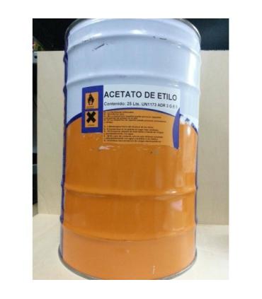 Acetato de Etilo Bidon 25 L. | Disolventes 