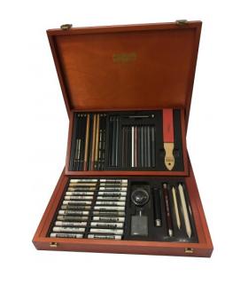 Maletín dibujo Gioconda 53 piezas | Estuches 