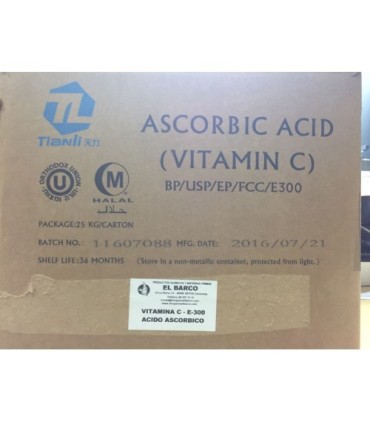 Acido Ascorbico - Vitamina C 25 Kg | Cosmética 