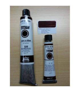 Oleo Titan Extra Fino nº 104 Rojo Ingles Violaceo Serie 1 | Oleo Titan