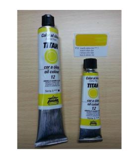 Oleo Titan Extra Fino nº 12 Amarillo Cadmio Claro Serie 3 | Oleo Titan