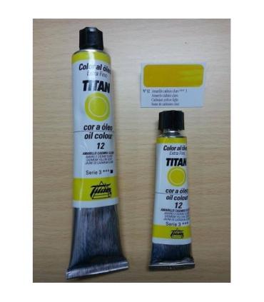 Oleo Titan Extra Fino nº 12 Amarillo Cadmio Claro Serie 3 | Oleo Titan