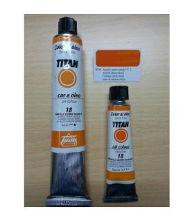Oleo Titan Extra Fino nº 18 Amarillo Cadmio Naranja Serie 3 | Oleo Titan